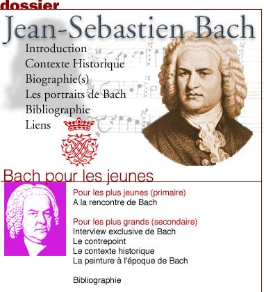 Dossier Jean-Sebastien Bach